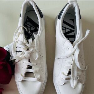 Zara Women's Classic White Sneakers